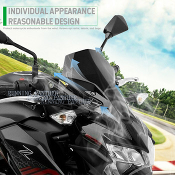 Подходящ за KAWASAKI Z-900 Z 900 Z900 Z650 2020 2021 2022 Мотоциклет Спорт Туринг Предно стъкло Визер Дефлектор на предното стъкло