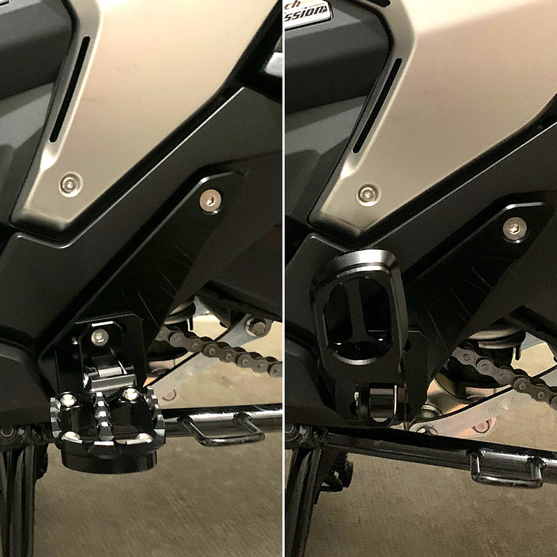 Nové motocyklové príslušenstvo 2021 2022 Skladacie zadné stupačky Opierka na nohy pre spolujazdca PRE HONDA XADV750 X-ADV X ADV XADV xadv 750