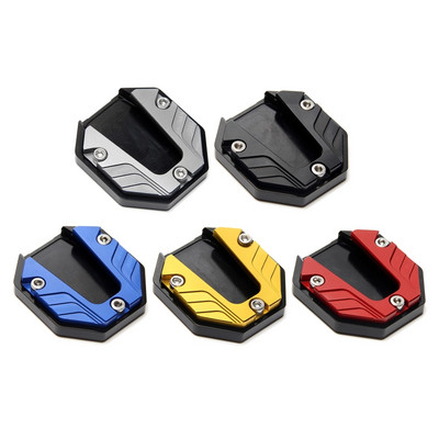 CNC Motocicletă Bicicletă Kickstand Extender Picior Side Stand Extension Plate Pad Parte