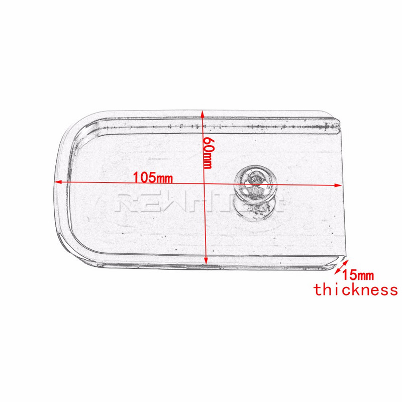 Motorkerékpár fékpedálbetét burkolata fekete króm alumínium Harley Touring Street Glide Road King 80-Up Trike Softail Breakouthoz