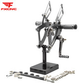 Pre Honda CBR500R 400R CB500F 400F 2013-2019 Hliníková nastaviteľná opierka na nohy pre motocykel, zadná sada opierok na nohy, pedál, nový