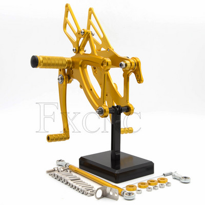 Pre Honda CBR500R 400R CB500F 400F 2013-2019 Hliníková nastaviteľná opierka na nohy pre motocykel, zadná sada opierok na nohy, pedál, nový