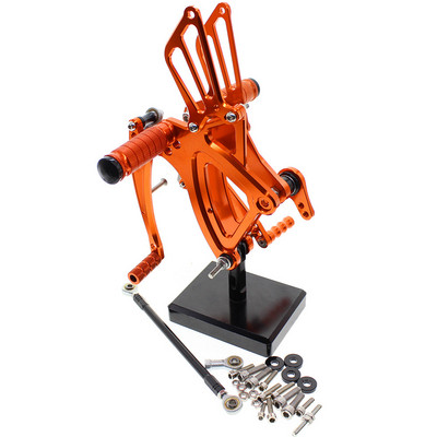 Pre Honda CBR500R 400R CB500F 400F 2013-2019 Hliníková nastaviteľná opierka na nohy pre motocykel, zadná sada opierok na nohy, pedál, nový