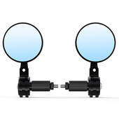 2 DB motorkerékpár univerzális CNC alumínium hátulnézet 3" kormányrúd vége 7/8" tükrök Motorkerékpár Moto visszapillantó tükör oldalnézeti tükrök