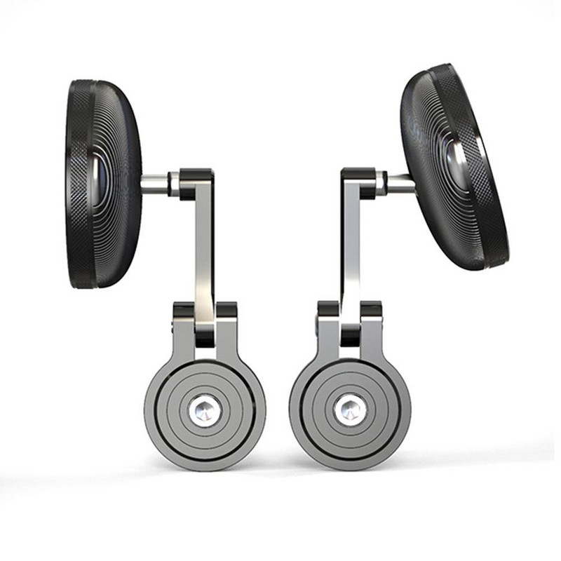 2 DB motorkerékpár univerzális CNC alumínium hátulnézet 3" kormányrúd vége 7/8" tükrök Motorkerékpár Moto visszapillantó tükör oldalnézeti tükrök