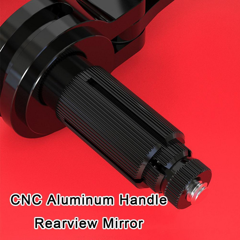 2 DB motorkerékpár univerzális CNC alumínium hátulnézet 3" kormányrúd vége 7/8" tükrök Motorkerékpár Moto visszapillantó tükör oldalnézeti tükrök