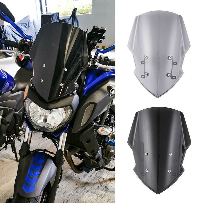 Pre YAMAHA MT07 FZ07 2013 2014 2015 2016 2017 2018 2019 2020 Čelné sklo motocykla FZ-07 MT 07 Parabris FZ 07 MT-07 Čelné sklo