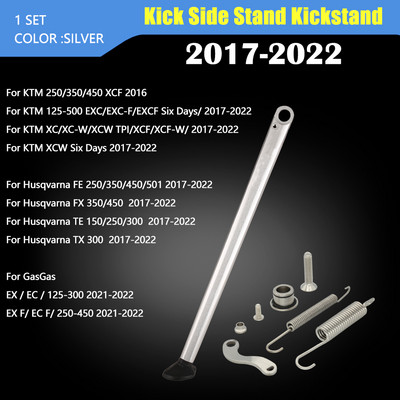 Suport lateral parcare motociclete cu kit de arc pentru KTM XC XCW XCF XCFW EXC EXC EXCF 150-530 Six Days Husqvarna TE FE