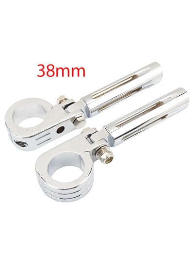 32 mm-es 38 mm-es autópálya lábcsapok motorvédő ütközőrúd bilincstartóval Harley Honda Kawasaki Cafe Racer Touring motorkerékpár krómhoz