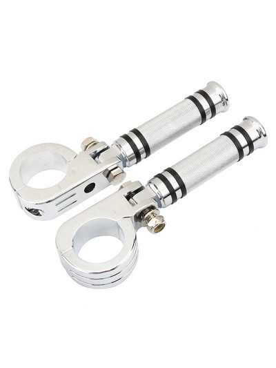32 mm-es 38 mm-es autópálya lábcsapok motorvédő ütközőrúd bilincstartóval Harley Honda Kawasaki Cafe Racer Touring motorkerékpár krómhoz