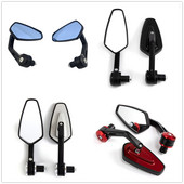 Motociklų priedai Universalūs 7/8 colių 22 mm aliuminio vairo galas galinio vaizdo šoninis veidrodėlis, skirtas RC 390 125 750 250 MSX125 CB500F