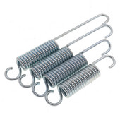 1 tk 75 mm/89,5 mm/109,5 mm/125 mm pikkusega kronsteini tugijalgade külgmised jalaraami vedrud mootorratta mustuseatri ratta jaoks