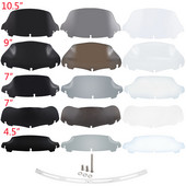 Dodaci za motocikle 4.5" 7" 9" 10.5" Vjetrobransko staklo Vjetrobransko staklo za Harley Touring Street Electra Glide Ultra Limited FLHX 2014-UP