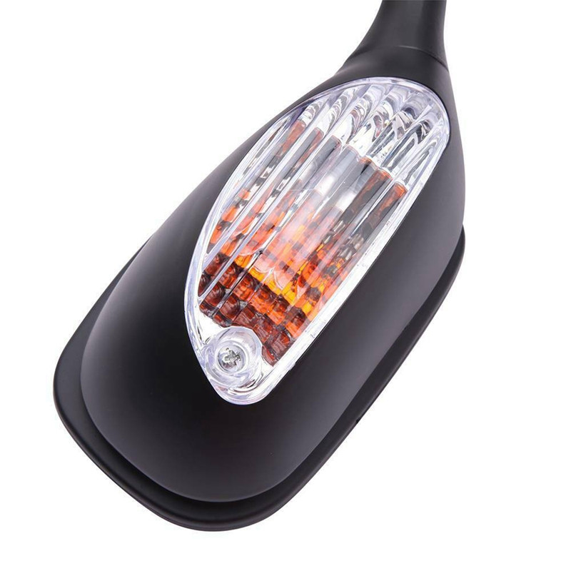 Motociklo galinio vaizdo veidrodėlis LED posūkio signalo galinio vaizdo veidrodėlis, skirtas Suzuki GSXR 600 750 2006 -2010 1000 2005-2007 K6 K7 K8