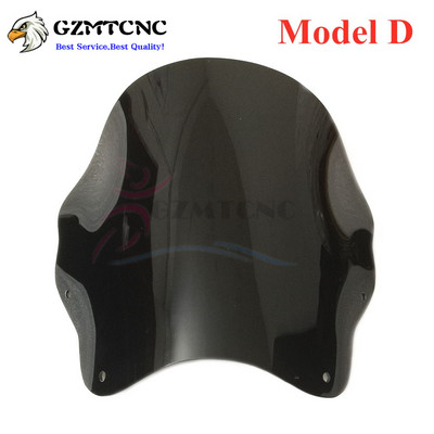 VMAX1200 VMAX1300 Motorkerékpár szélvédő ABS műanyag szélvédő, rögzítő készlettel Yamaha V-MAX VMAX 1200/1300 1985-2007