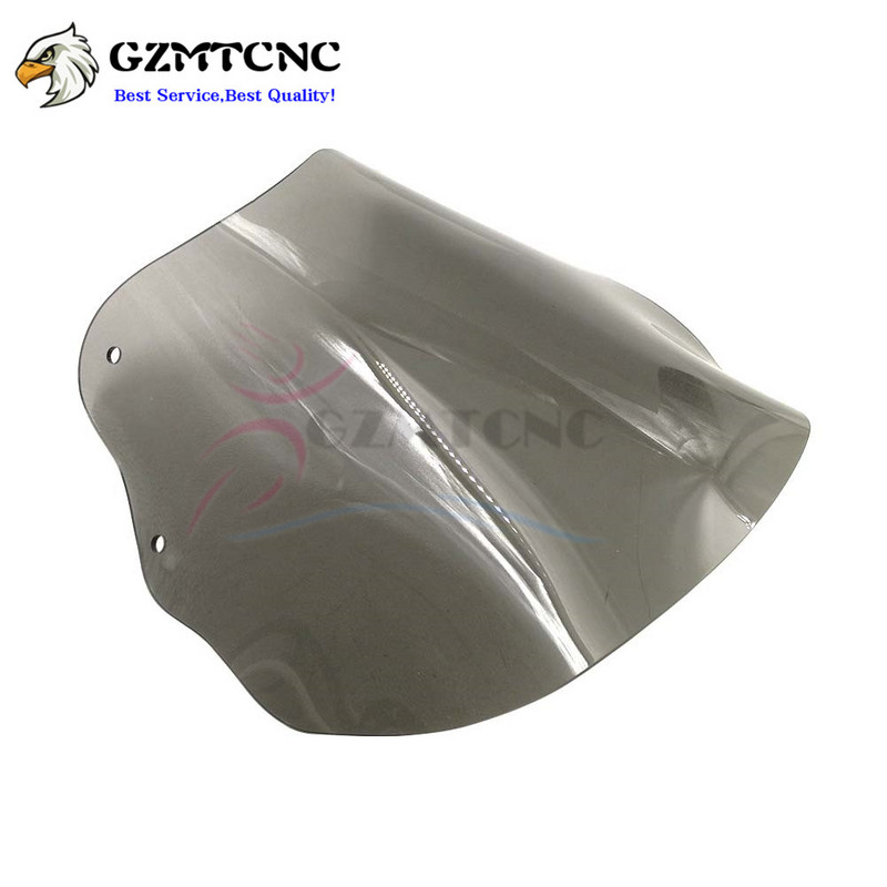 VMAX1200 VMAX1300 Motorkerékpár szélvédő ABS műanyag szélvédő, rögzítő készlettel Yamaha V-MAX VMAX 1200/1300 1985-2007