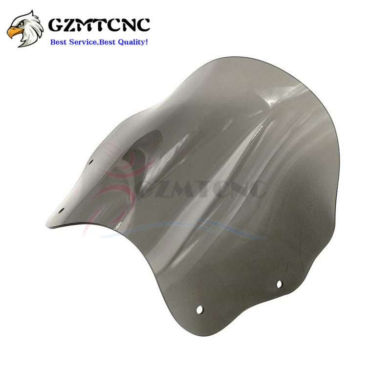 VMAX1200 VMAX1300 Motorkerékpár szélvédő ABS műanyag szélvédő, rögzítő készlettel Yamaha V-MAX VMAX 1200/1300 1985-2007