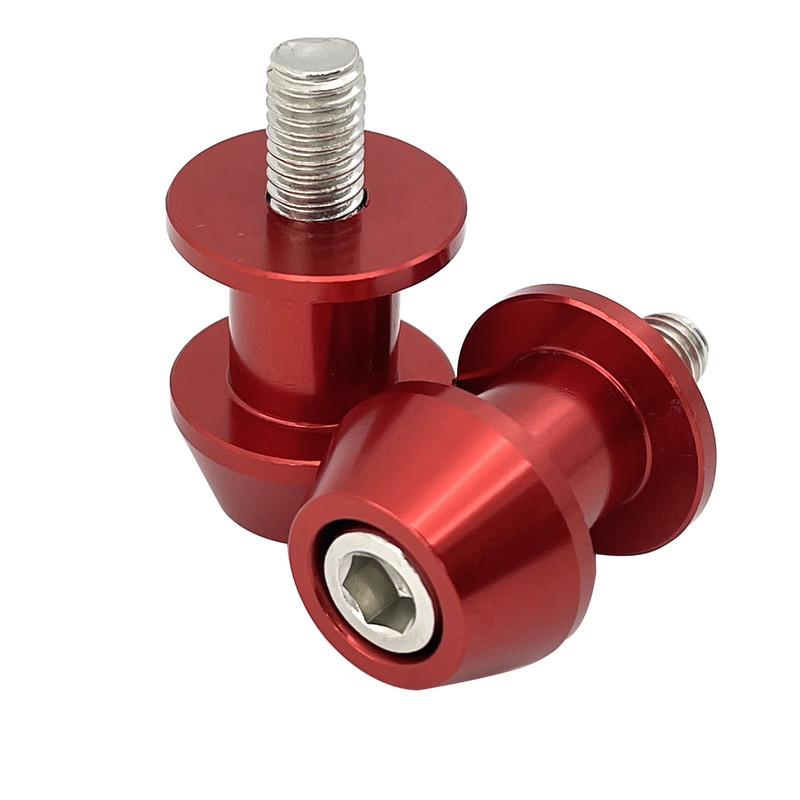 6MM Univerzálny CNC kyvný rameno, posuvník cievky, stojan na cievku, skrutka cievky, príslušenstvo pre motocykel