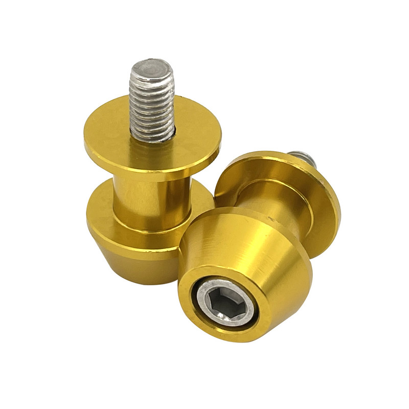 6MM Univerzálny CNC kyvný rameno, posuvník cievky, stojan na cievku, skrutka cievky, príslušenstvo pre motocykel