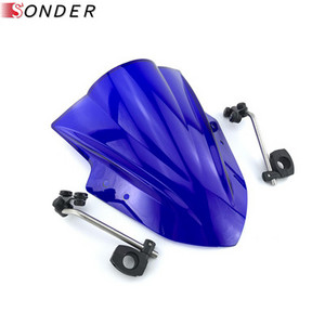 Priekinis stiklas Priekinis stiklas ir reguliuojamas laikiklis skirtas Yamaha FZ6 FZ1 FZ8 FZ8N FZ 1 6 8 XJ6 MT125 MT-01 MT 01 07 09 03 10 MT03 MT09 MT07