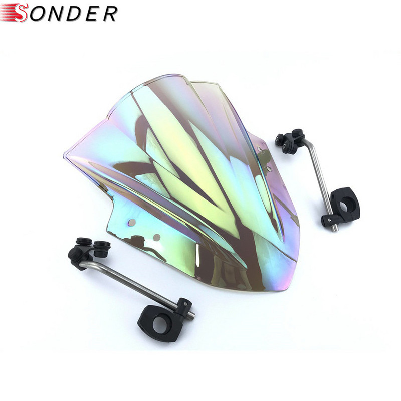 Priekinis stiklas Priekinis stiklas ir reguliuojamas laikiklis skirtas Yamaha FZ6 FZ1 FZ8 FZ8N FZ 1 6 8 XJ6 MT125 MT-01 MT 01 07 09 03 10 MT03 MT09 MT07