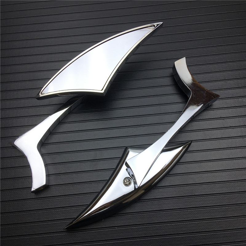 2 db 8/10 mm-es univerzális alumínium ötvözet motorkerékpár rúdvég oldalsó visszapillantó tükrök utcai motorkerékpár sportkerékpár aprítóhoz