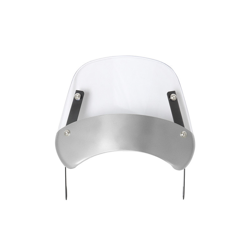 Predný deflektor čelného skla motocykla s kovovým montážnym držiakom univerzálny pre Harley Honda Yamaha Kawasaki Suzuki