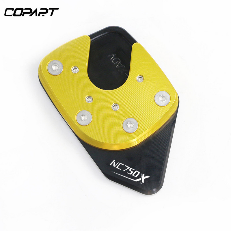 Pre HONDA NC750X NC 750X NC750 X 2014-2023 Motocykel CNC hliníkový stojan na nohy Bočný stojan Predlžovacia podložka