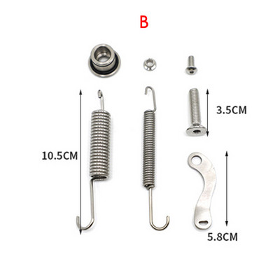 Parkovací bočný stojan s pružinovou sadou pre KTM XC XCW XCF XCFW EXC EXC EXCF 150-450 500 530 Šesť dní pre Husqvarna TE FE