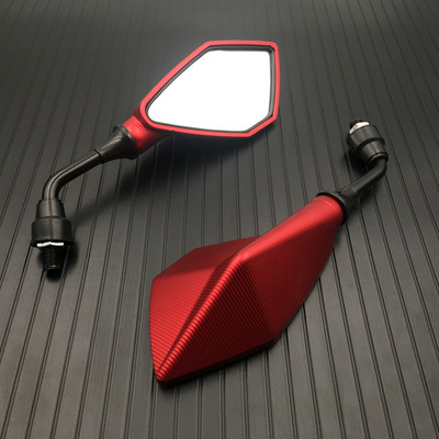 10 mm univerzálne príslušenstvo pre štvorkolky, motokrosové diely, spätné zrkadlá pre motocykle, motocykel, spätné zrkadlo.