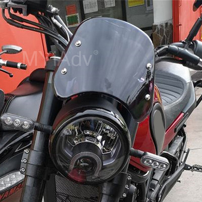 Čelné sklo motocykla s konzolami Deflektor vetra pre Benelli Leoncino 500 leoncino500 Príslušenstvo k prednej kapotáži