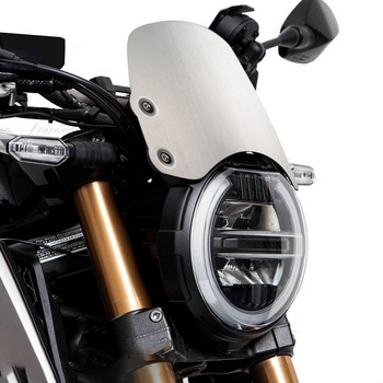 Мотоциклет с ЦПУ Черно предно стъкло Дефлекторна козирка за предно стъкло за HONDA CB650R Neo Sports Cafe CB1000R Neo Sports Cafe 2018-2021