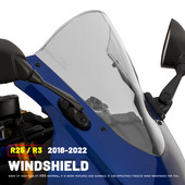 Mtkracing a YAMAHA YZF-R3 YZF-R25 motorkerékpár első ablakának szélvédőjéhez, 2018-2022