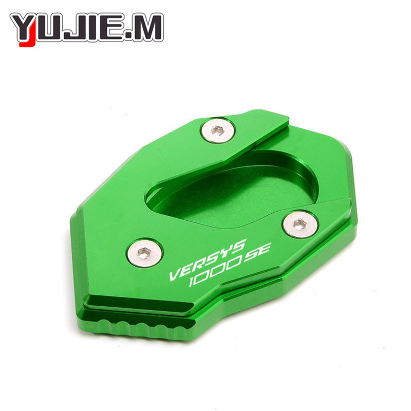 Kawasaki VERSYS 1000 SE típushoz Versys 1000SE 2019 2020 2021 Motorkerékpár láb oldalsó állvány hosszabbító pad Kickstand bővítése