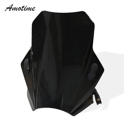 Univerzálne čelné sklo pre motocykle Yamaha MT125 FZ1 FZ6 FZ8 FZ8N XJ6 MT-01 MT03 MT09 MT07