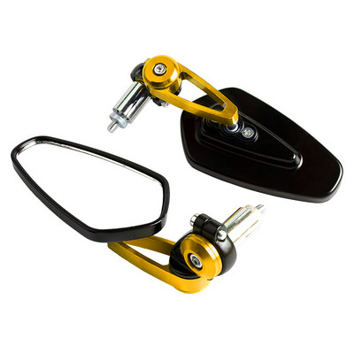 7/8" 22 mm-es univerzális alumínium motorkerékpár visszapillantó tükör kormányrúd végek oldalsó tükrök DUKE390 790 GSX Z400-hoz