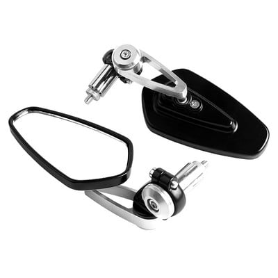 7/8" 22 mm-es univerzális alumínium motorkerékpár visszapillantó tükör kormányrúd végek oldalsó tükrök DUKE390 790 GSX Z400-hoz