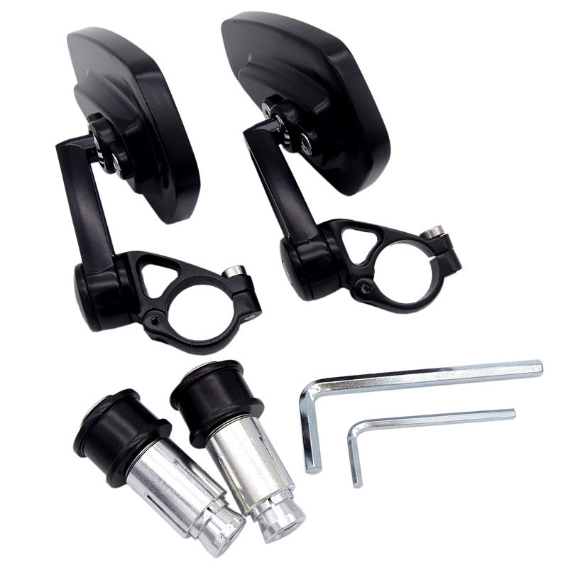7/8" 22 mm-es univerzális alumínium motorkerékpár visszapillantó tükör kormányrúd végek oldalsó tükrök DUKE390 790 GSX Z400-hoz
