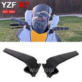 Pre Yamaha YZF R7 YZFR7 YZF-R7 2021 2022 2023 Bočné zrkadlá pre motocykle, upravené krídlo vetra, nastaviteľné otočné spätné zrkadlo