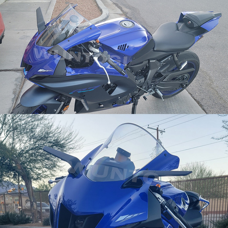 Pre Yamaha YZF R7 YZFR7 YZF-R7 2021 2022 2023 Bočné zrkadlá pre motocykle, upravené krídlo vetra, nastaviteľné otočné spätné zrkadlo