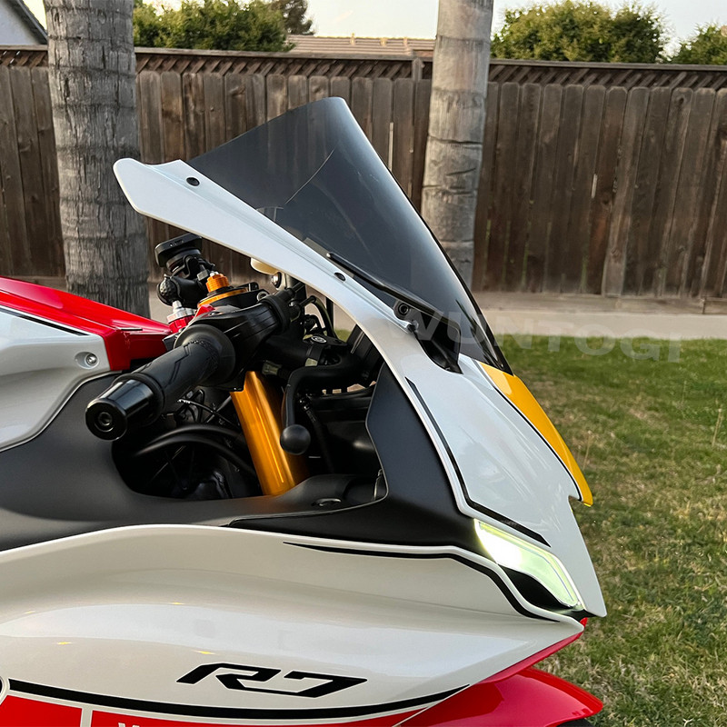 Pre Yamaha YZF R7 YZFR7 YZF-R7 2021 2022 2023 Bočné zrkadlá pre motocykle, upravené krídlo vetra, nastaviteľné otočné spätné zrkadlo