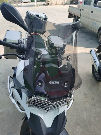 За BMW F750GS F850GS 2018-2021 нов мотоциклет Дефлектор за вятър Увеличен 4MM F750GS Фиксираща скоба за предно стъкло F850 GS