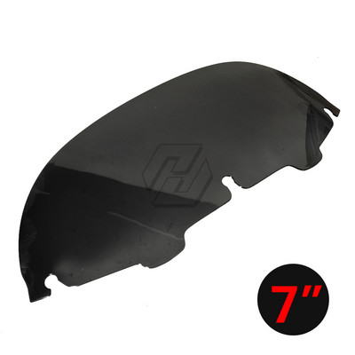 Smoke 7" motorkerékpár szélvédő tok Harley Touring Electra Glide 1996-2013