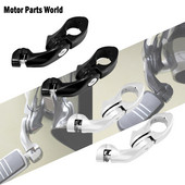 32 mm-es motorkerékpár 1,25 hüvelykes autópálya-rúdbilincs-rögzítő szögletes motorvédők Harley Touring Dyna Fatboy Sofatil Sportster XL883 1200-hoz