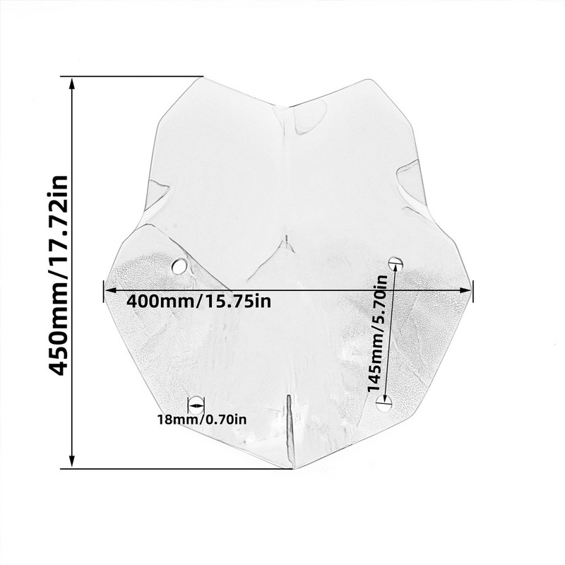 R1200GS R1250GS szélvédő motorkerékpár ABS szélvédő szélvédő ablak terelő a BMW R 1200GS 1200 1250 GS ADV Adventure modellhez