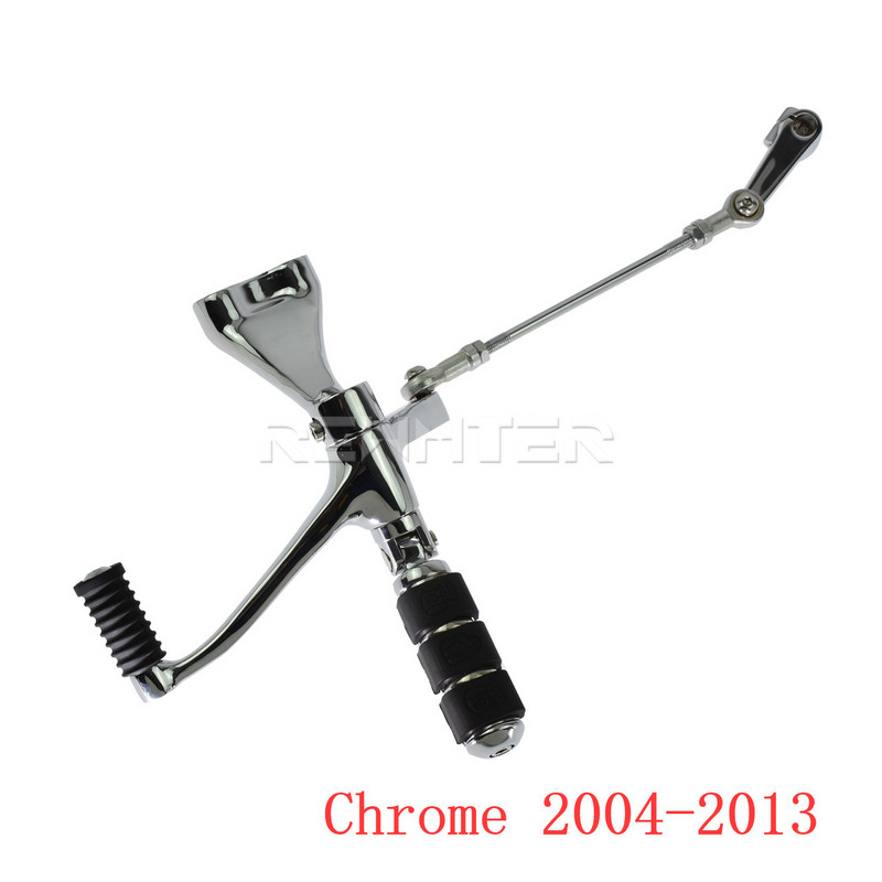 Prednje komande motocikla Kompletan komplet klinova poluge veze crno/kromirani set za Harley Sportster 883 1200 XL 1991-2014 15-22