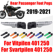 Za Husqvarna Vitpilen 401 250 Svartpilen 401 250 2019 2020 2021 Dodatna oprema Oslonac za noge suvozača na stražnjem sjedalu Klinovi za noge Pedala Pedala