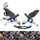 BMW M1000RR S1000RR 2020 2021 lábkészlethez Carbon & CNC lábtartó állító hátsó rész sebességváltó kar motorkerékpár tartozékokkal