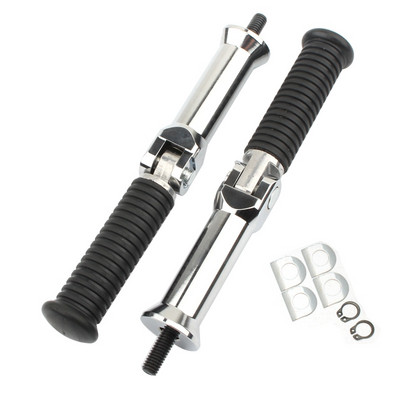 Galiniai keleivio kojos kaiščiai pedalo pėdos atramos laikiklis, skirtas Harley Softail Breakout Fat Boy Street Bob Sport Glide Deluxe 2018–2023 m.