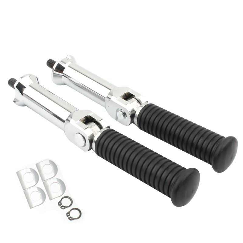 Galiniai keleivio kojos kaiščiai pedalo pėdos atramos laikiklis, skirtas Harley Softail Breakout Fat Boy Street Bob Sport Glide Deluxe 2018–2023 m.